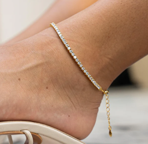 18k Gold PVD Stainless Steel Golden Payel(২ পিচ)