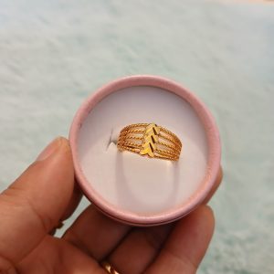 Classic Light Luxury Rings for Women Gold Plated Wedding Party Finger Ring design-8