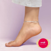 Elora Grace Anklet Silver Color(2পিস)
